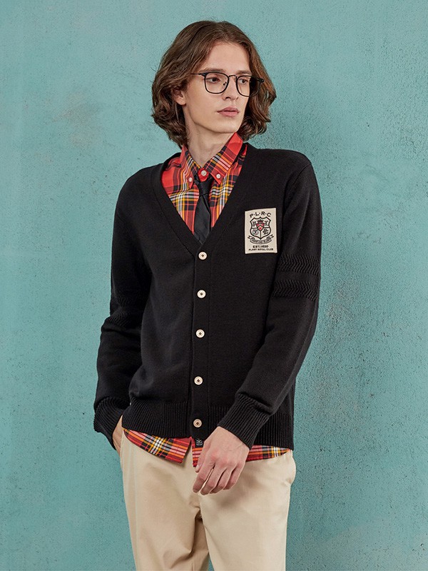 plory2022秋冬季黑色针织衫