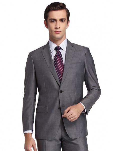 罗茜奥男装2022秋冬季白色衬衫