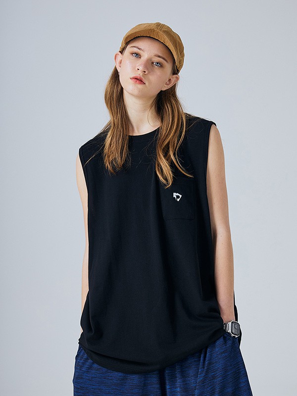 PSOBrand休闲装2023春夏季黑色背心