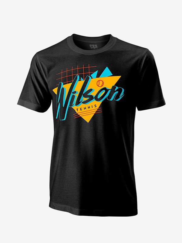 威尔胜2023春夏季黑色T恤