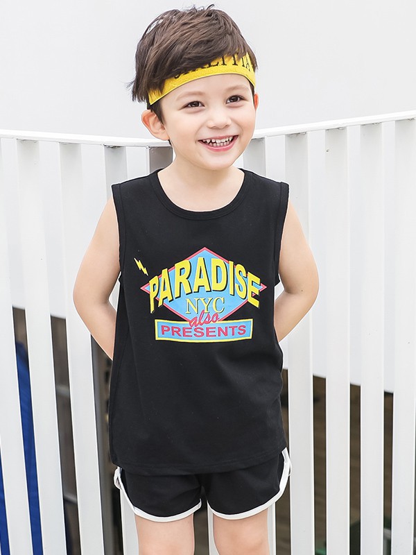 瑞保礼奥2023春夏季黑色背心