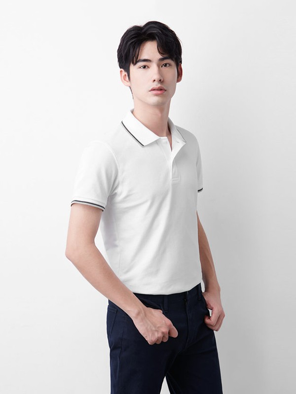 诚衣2023春夏季白色polo衫