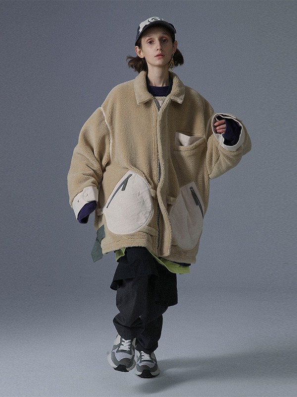 UNVESNO2022秋冬季黑色工装裤