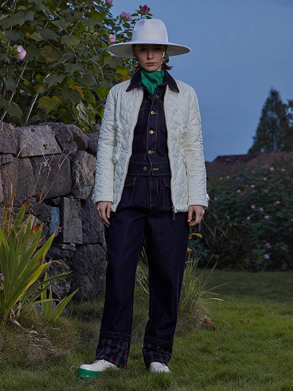 SUPERR2022秋冬季白色衬衫