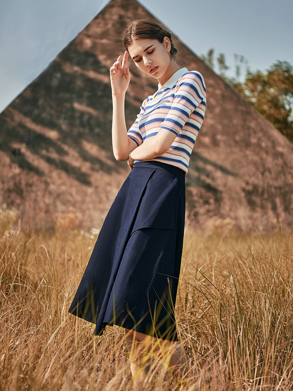 尚琳雅2022秋冬季白色T恤