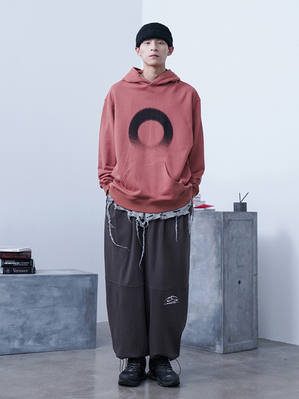 TGNS休闲装2022秋冬季粉色卫衣