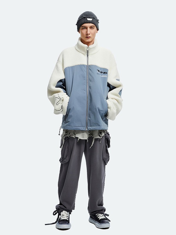 TGNS休闲装2022秋冬季白色外套