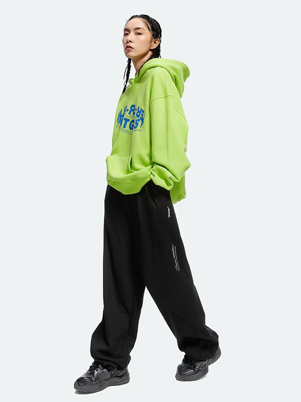 TGNS休闲装2022秋冬季绿色卫衣