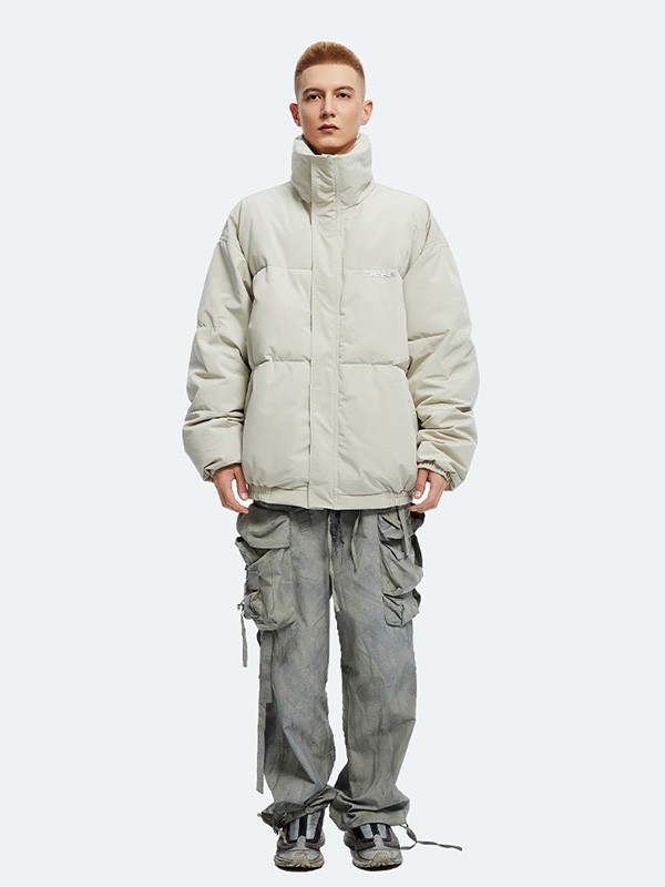 TGNS休闲装2022秋冬季灰色工装裤