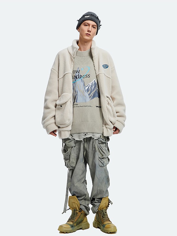 TGNS休闲装2022秋冬季灰色卫衣