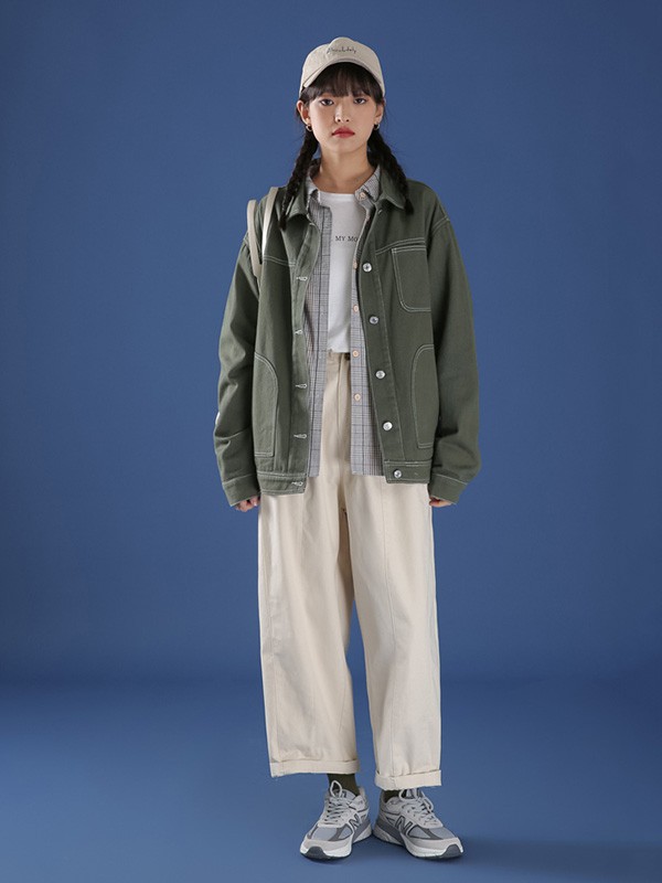 冰依婷女装2023春夏季白色阔腿裤