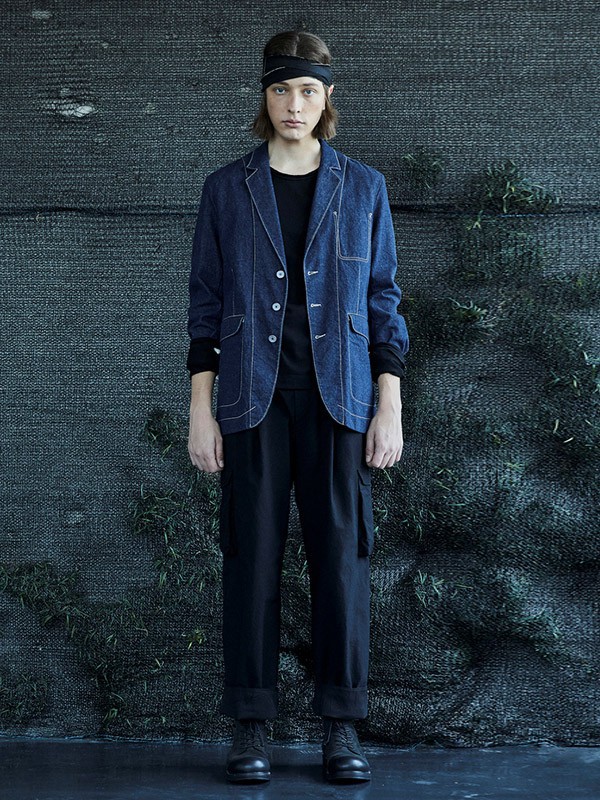 野无男装2023春夏季蓝色西装