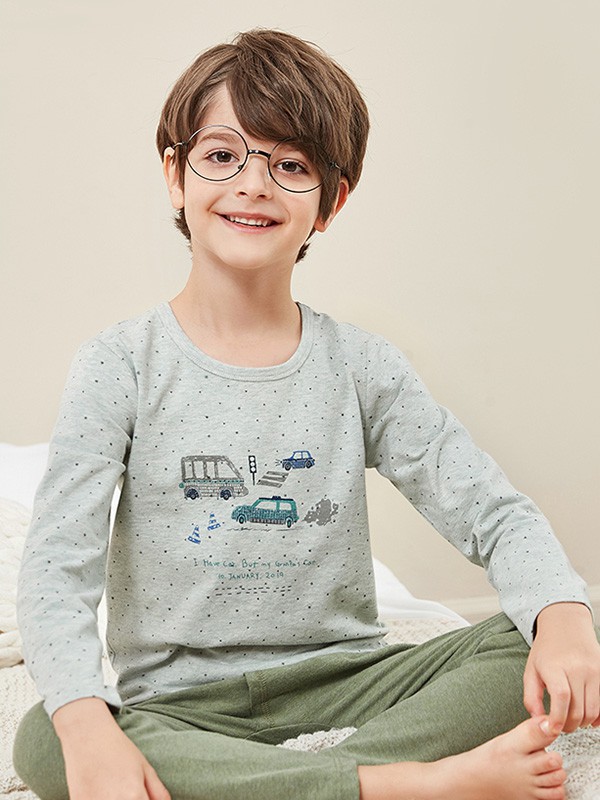 英博伦内衣2023春夏季灰色家居服