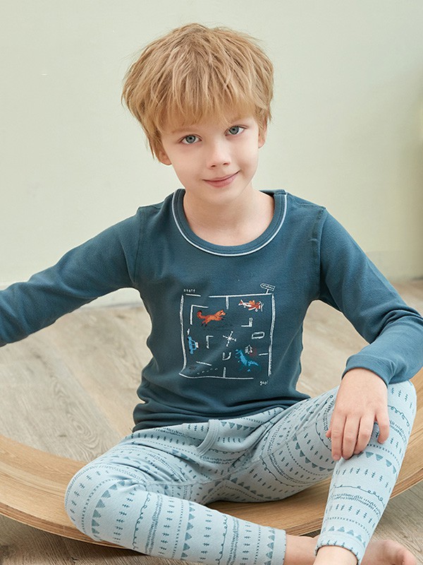 英博伦内衣2023春夏季绿色家居服