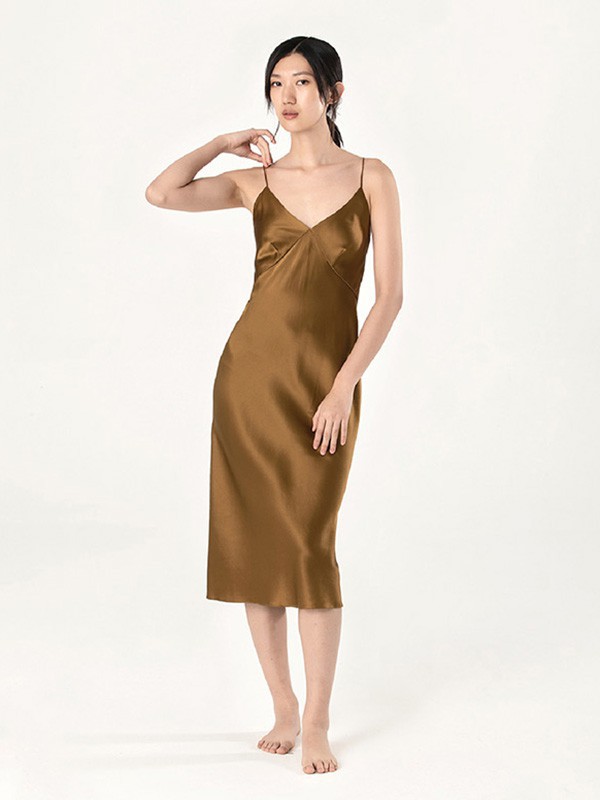 Atelierintimo内衣2023春夏季棕色家居服