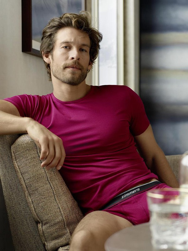 Zimmerli内衣2023春夏季粉色家居服