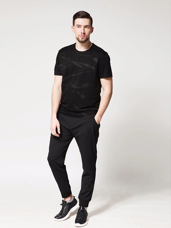 BOJO2023春夏季黑色长裤