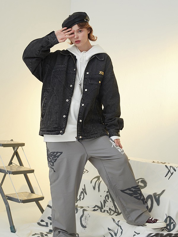 ACHS休闲装2023春夏季白色卫衣