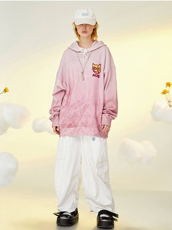 ACHS休闲装2023春夏季粉色T恤