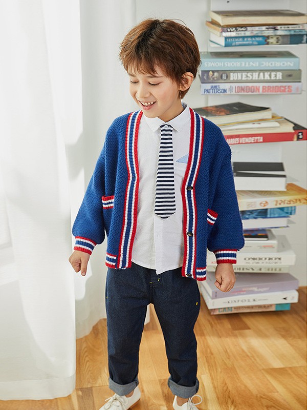 小虎帕蒂童装2023春夏季白色衬衫