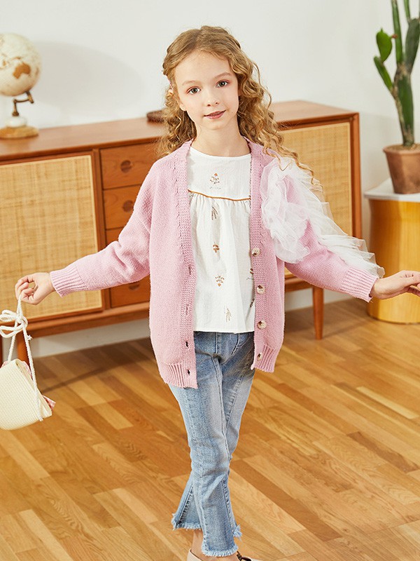 小虎帕蒂童装2023春夏季白色T恤