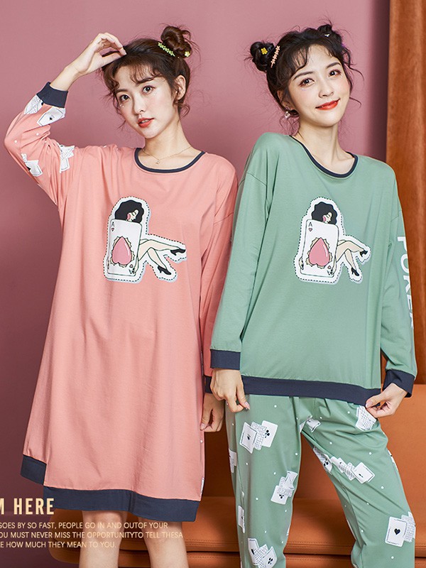 莎倩内衣2023春夏季粉色家居服