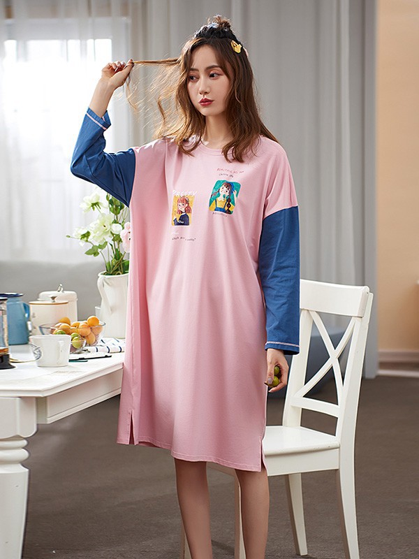 莎倩内衣2023春夏季粉色家居服