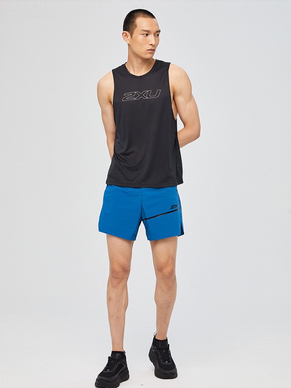 2XU运动装2023春夏季黑色运动装