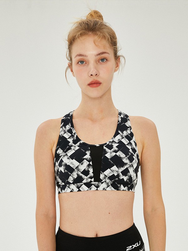 2XU运动装2023春夏季黑色运动型内衣