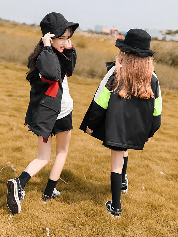 小叮尤尤童装2023春夏季黑色短裤