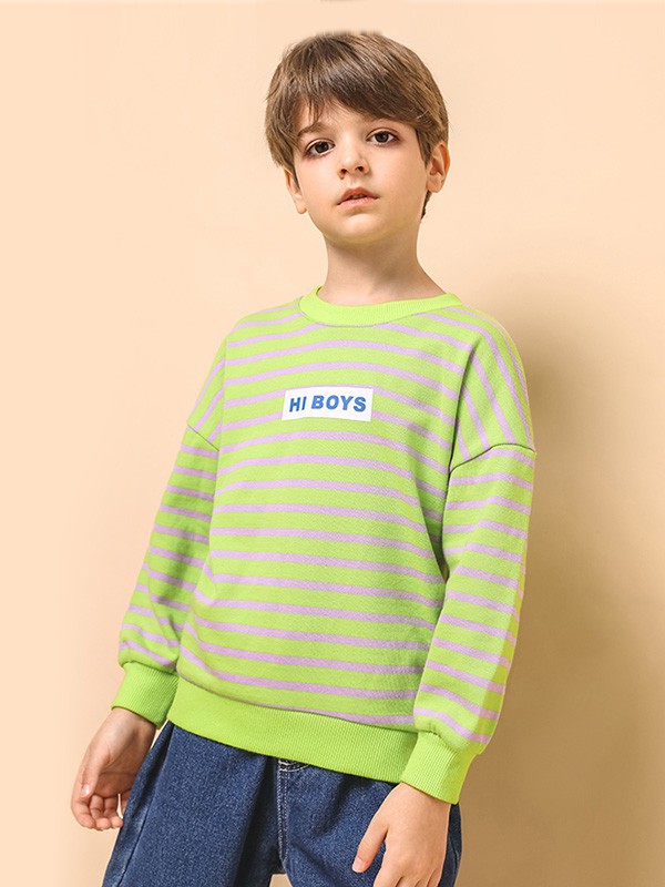 童年秘密2023春夏季绿色T恤