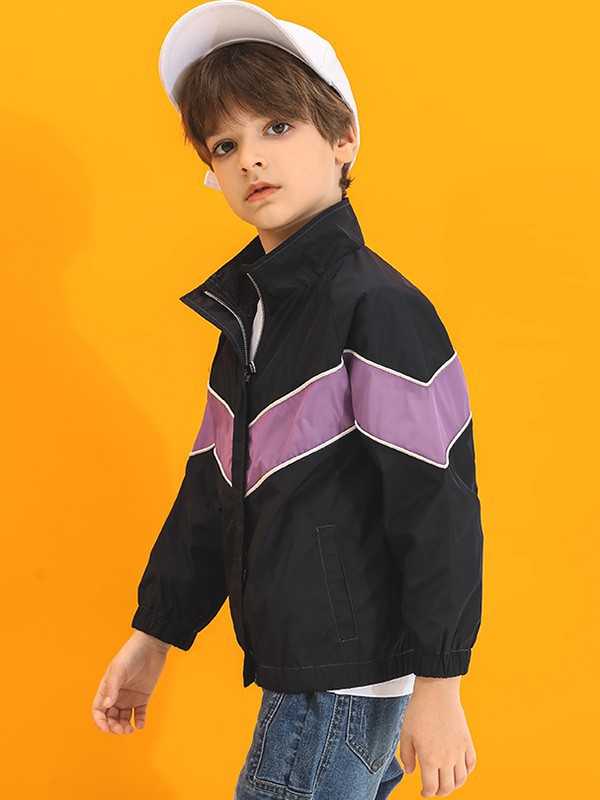 童年秘密2023春夏季黑色外套