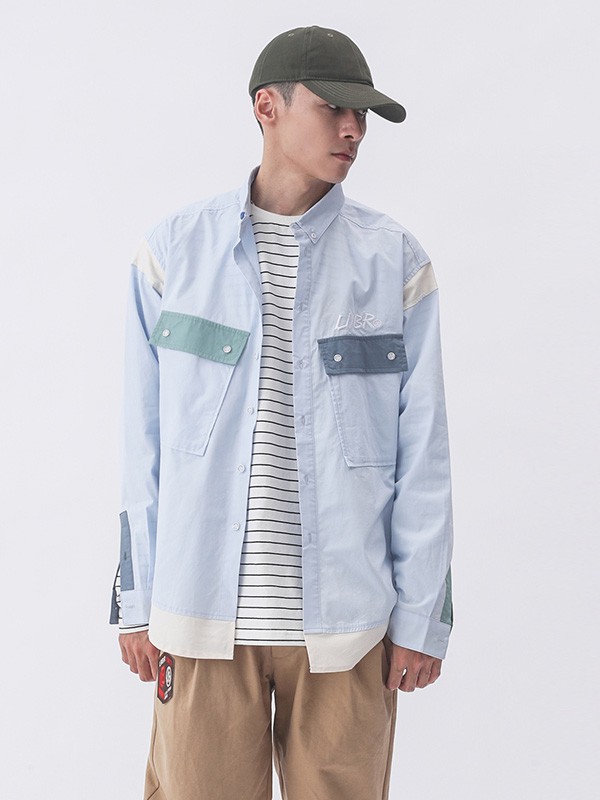 LIGHTNINGBEAR休闲装2022秋冬季白色T恤