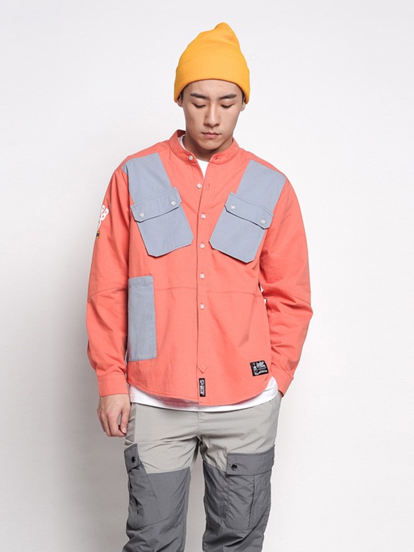 LIGHTNINGBEAR休闲装2022秋冬季灰色长裤