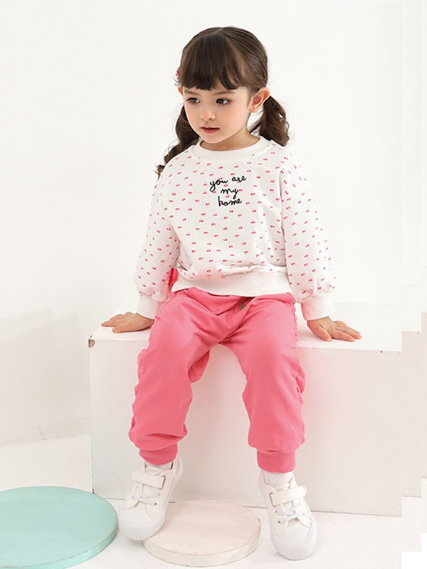 杰里贝比2022秋冬季白色T恤