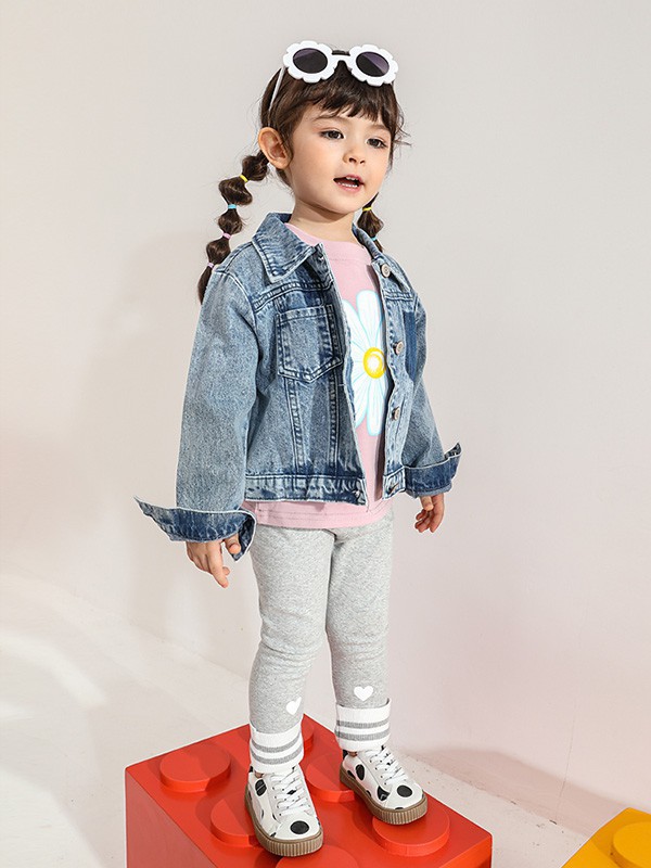 杰里贝比童装2022秋冬季灰色长裤