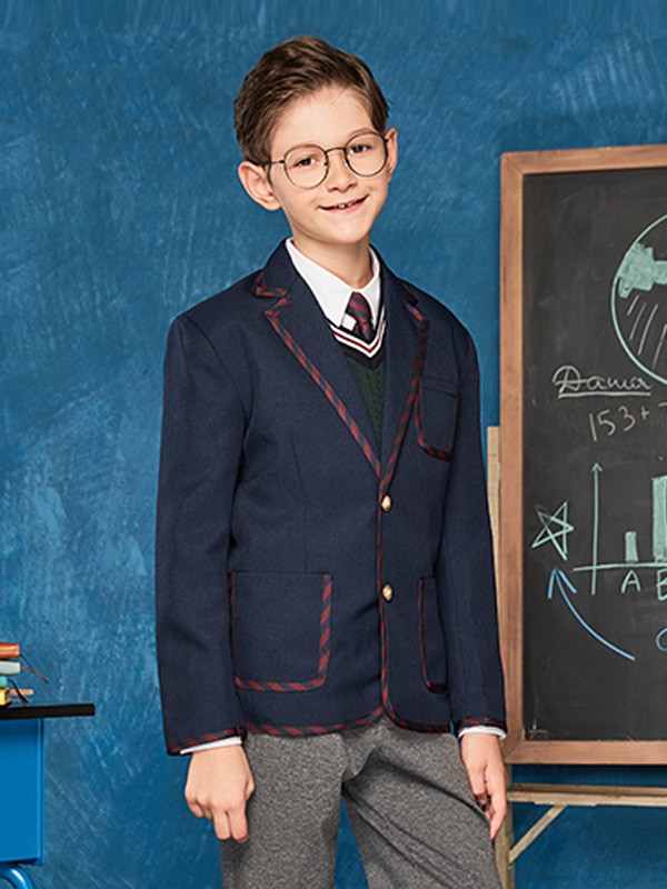 伊顿纪德2022秋冬季灰色长裤