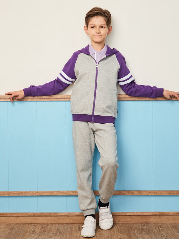 伊顿纪德2022秋冬季灰色长裤