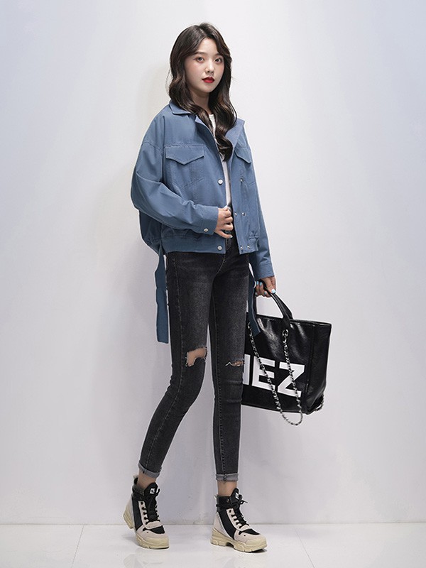 凯尔布拉迪2023春夏季黑色长裤