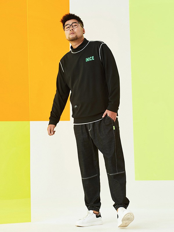 杰沃思豪2023春夏季黑色T恤