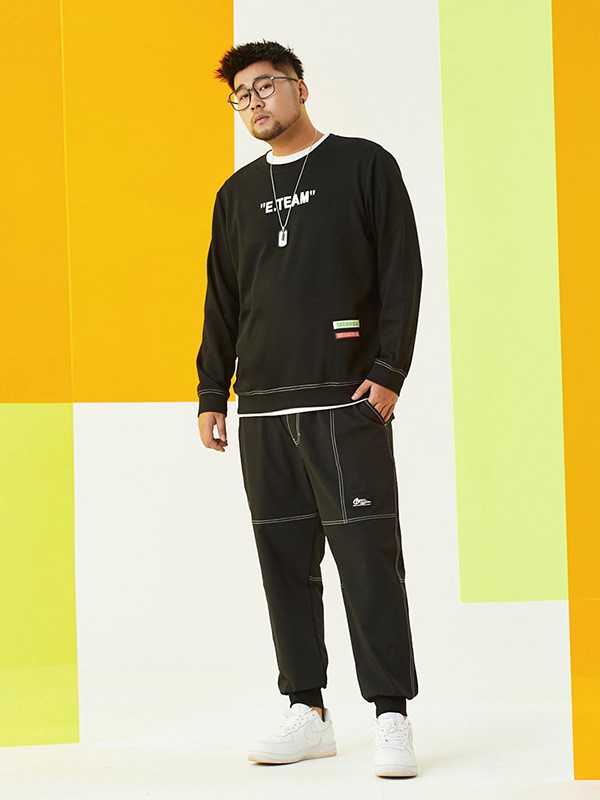 杰沃思豪2023春夏季黑色T恤