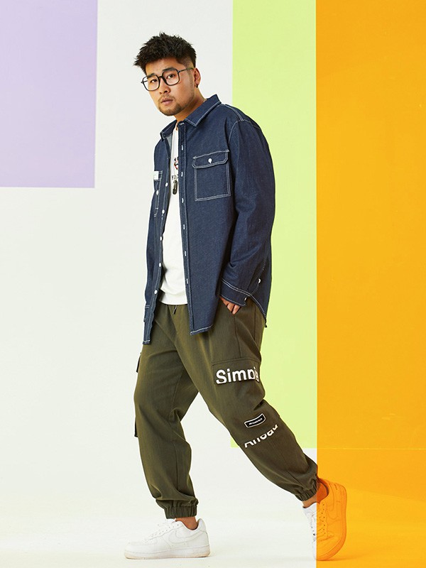 杰沃思豪男装2023春夏季蓝色外套