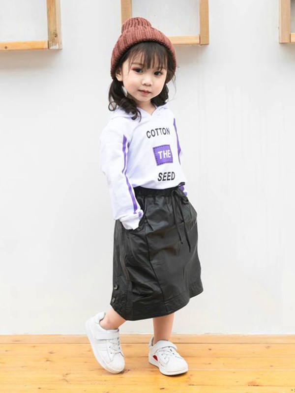 邻童优品童装2023春夏季白色T恤