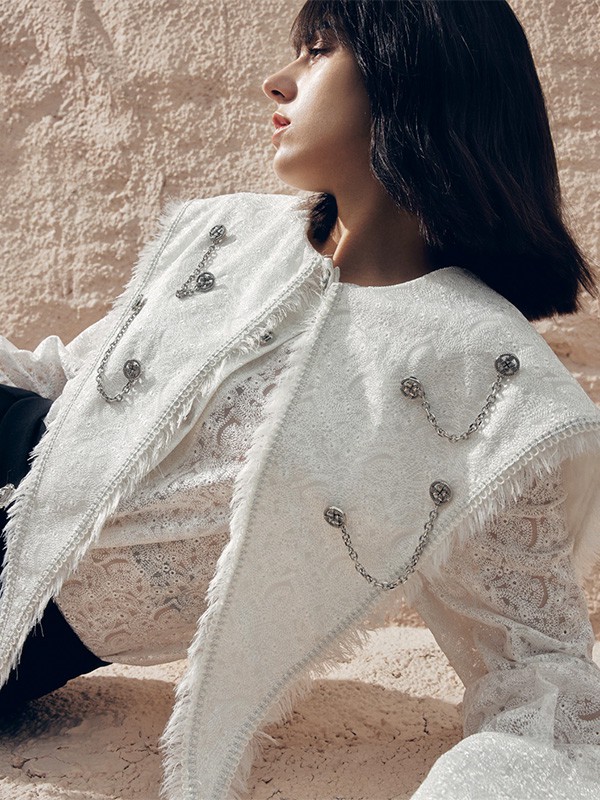 C’ESTLILITH女装2023春夏季白色西装