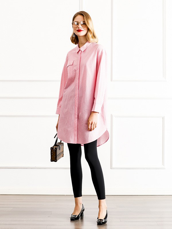 四月初九女装2023春夏季粉色连衣裙