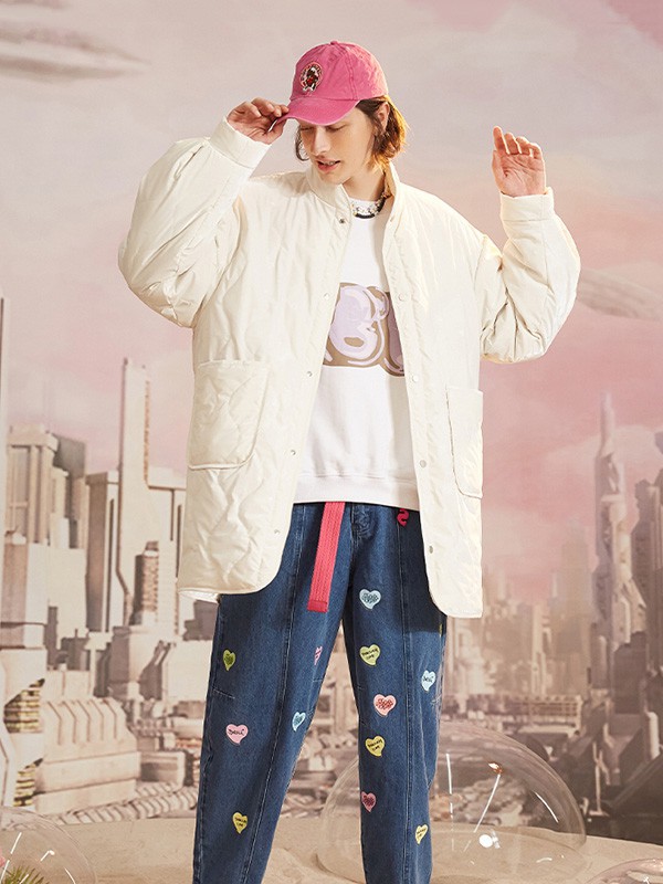 SENCELA休闲装2022秋冬季白色T恤