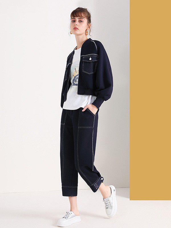 佐幕妮女装2023春夏季白色T恤