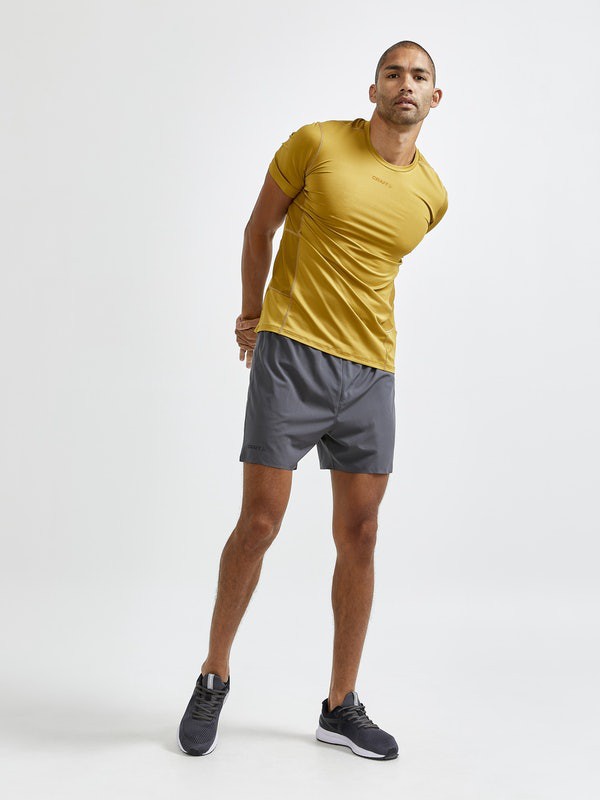 CRAFT运动装2023春夏季黄色运动装