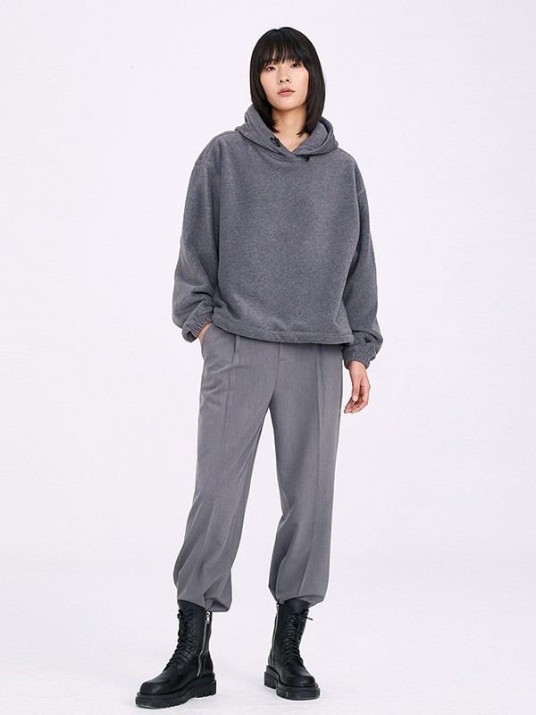 画伊2023春夏季灰色卫衣