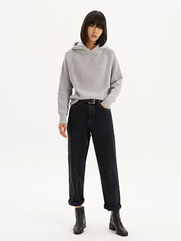 画伊2023春夏季灰色卫衣